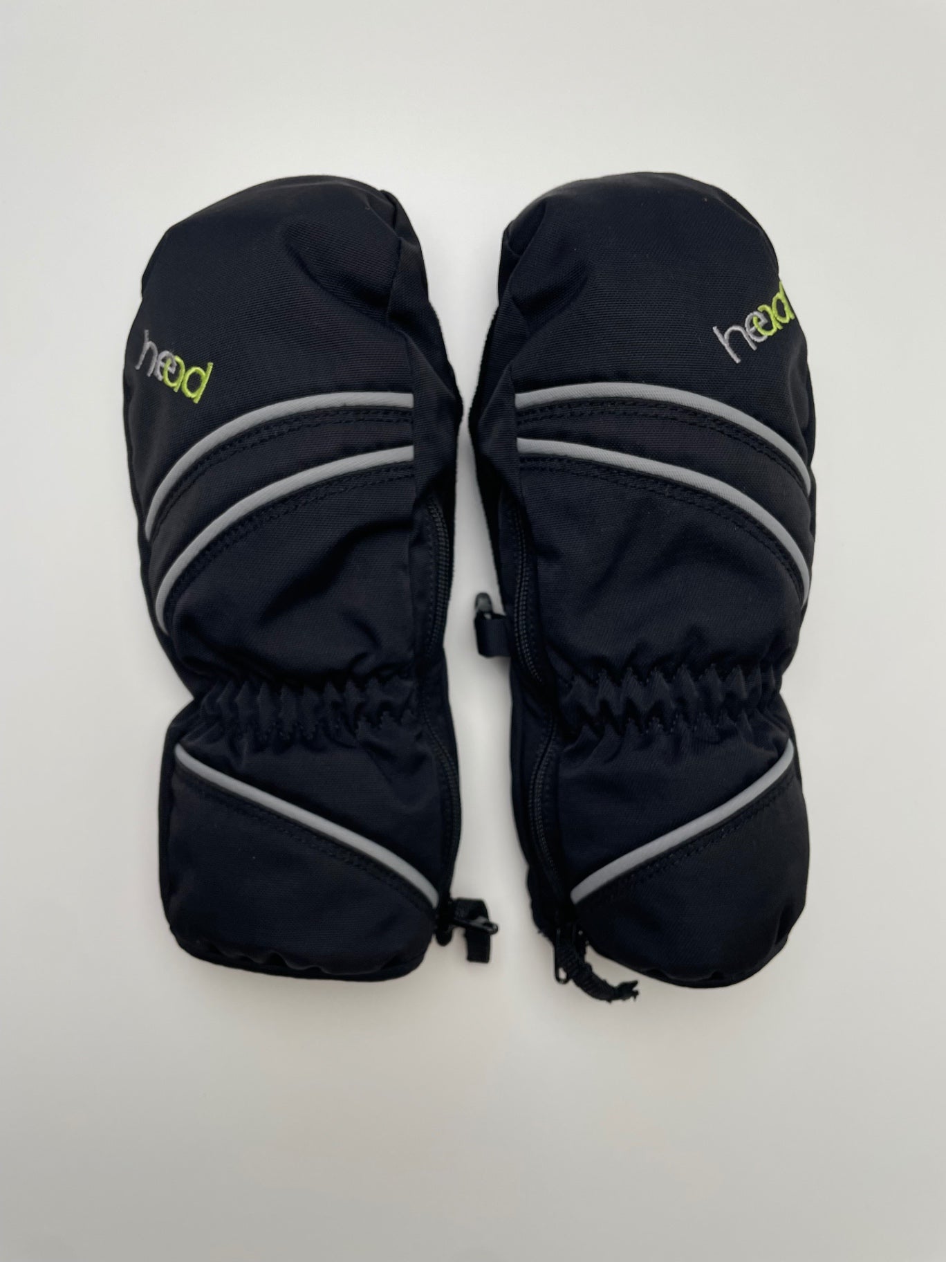 Head Gloves - Black Fleece Lined Mitten | size S