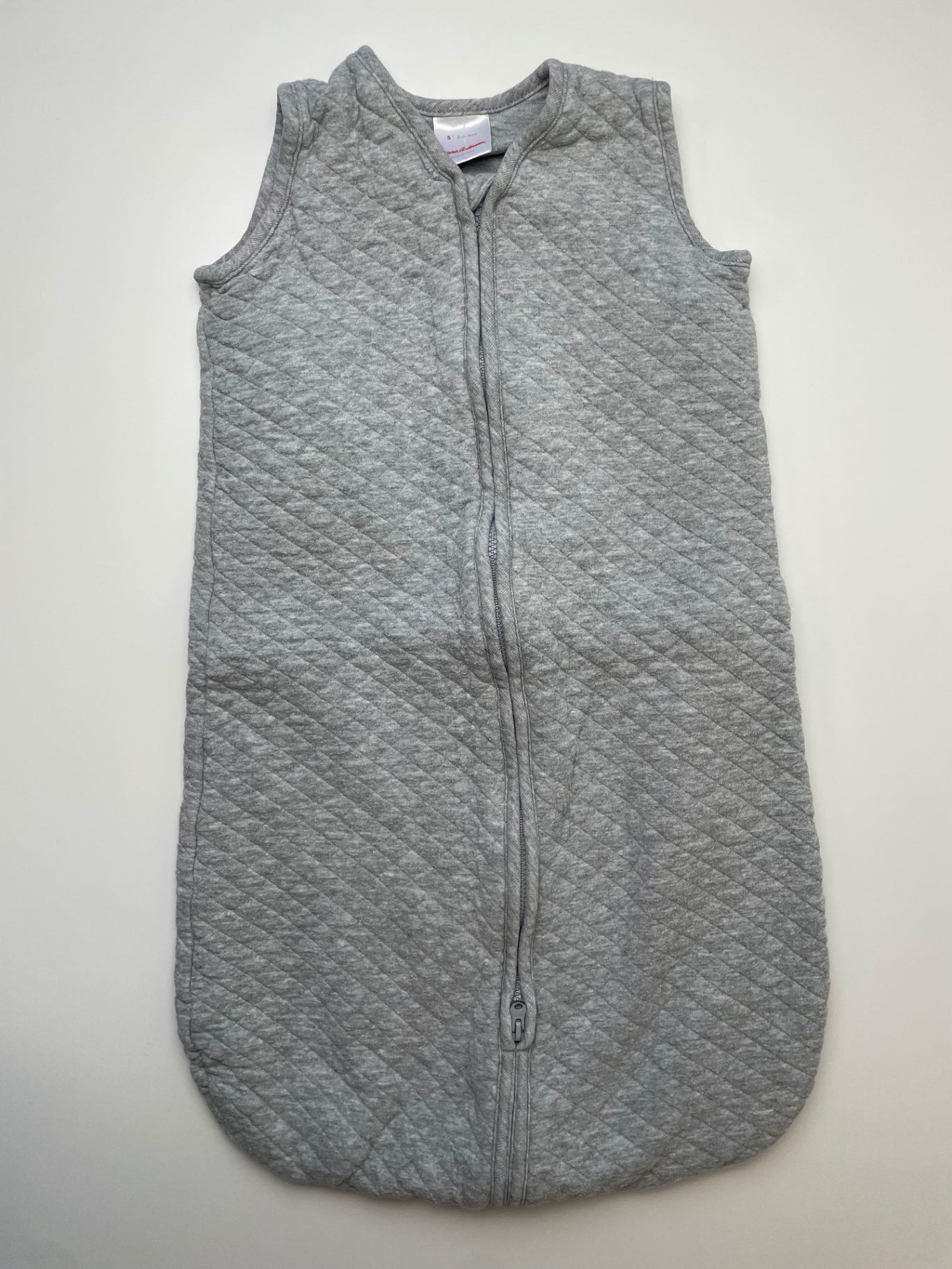 Hanna Andersson Sleepsack - Gray Quilted | size 3 - 6 Months
