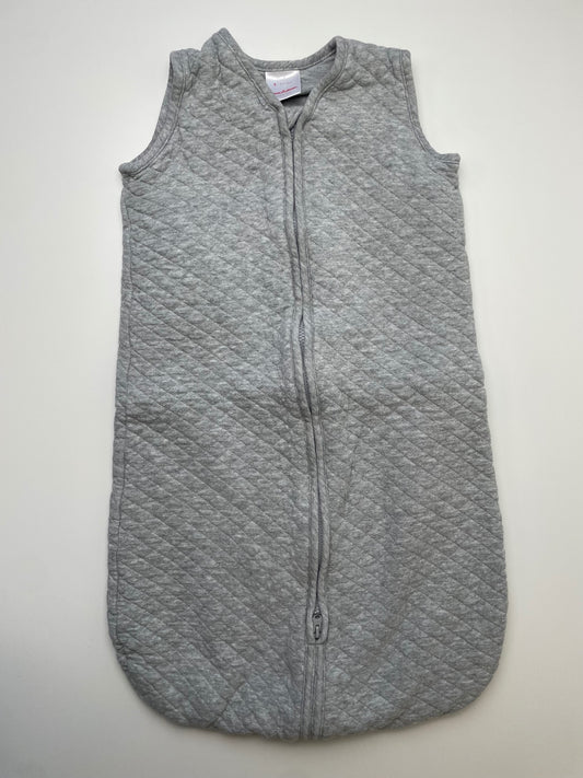 Hanna Andersson Sleepsack - Gray Quilted | size 3 - 6 Months