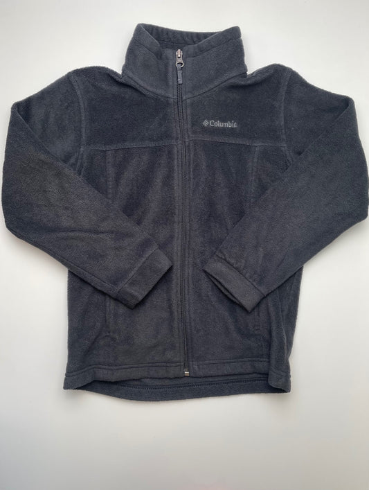 Columbia Jacket - Black Fleece Full Zip | size 8