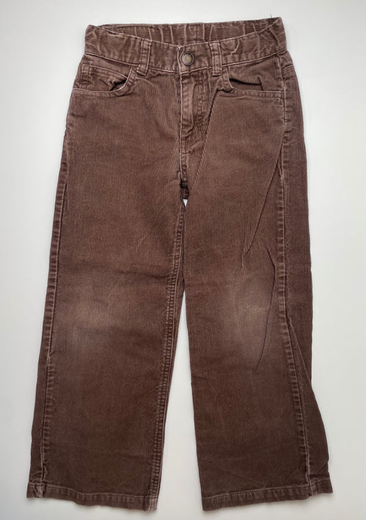 Janie and Jack Pants - Brown Corduroy | size 6