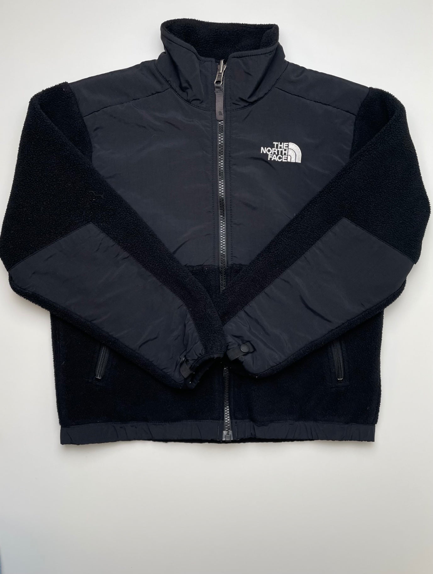 The North Face Jacket - Black Fleece Full Zip | size 7/8