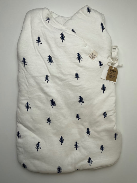 bla bla textiles Sleepsack - White Tree Pattern | size 0 - 6 Months