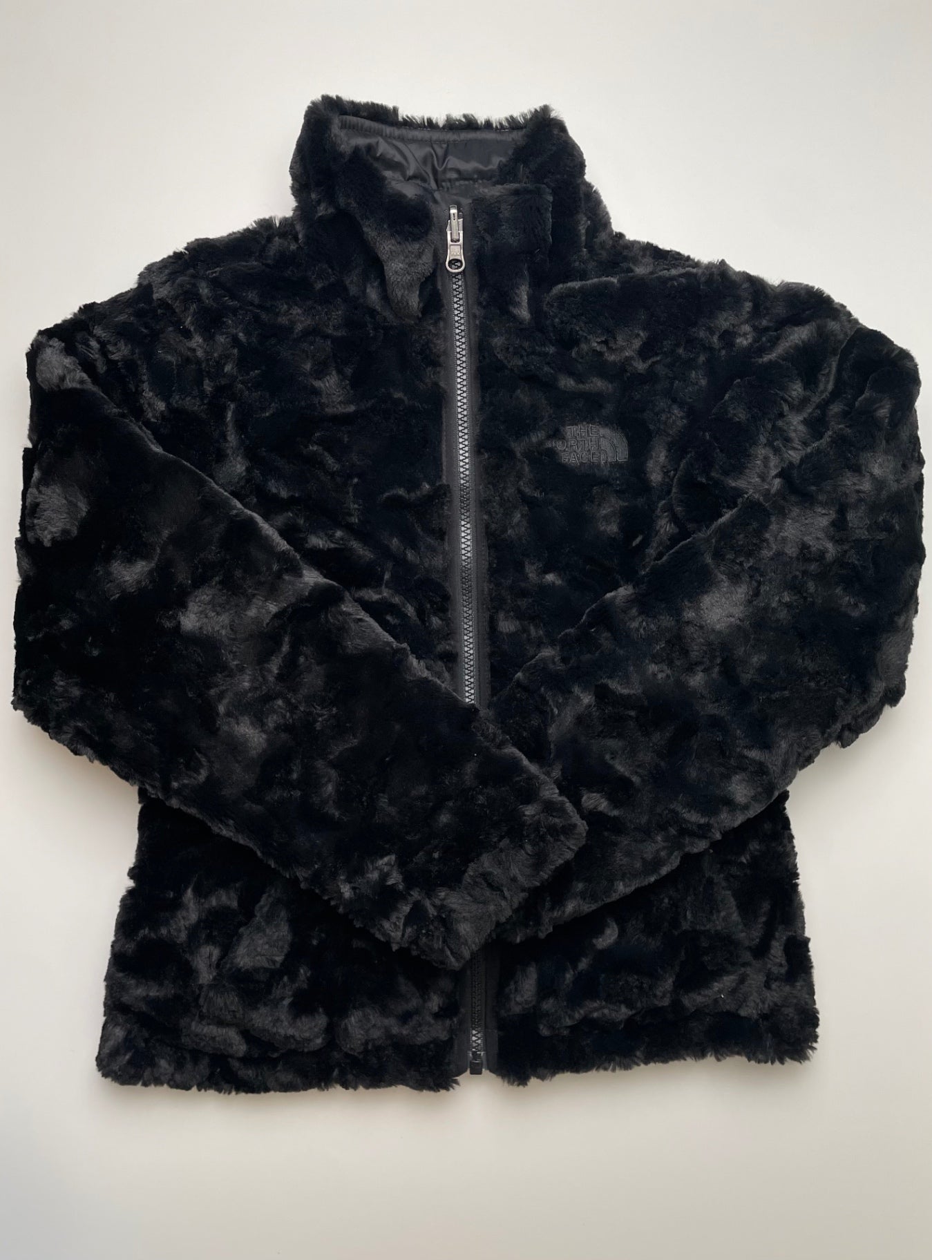 The North Face Jacket/Coat - Black Reversible Puffer/Fleece | size 7/8