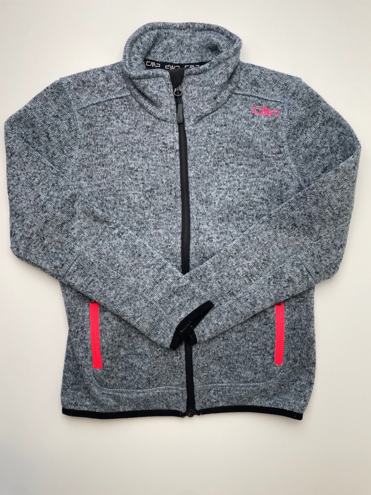 CMP Jacket - Gray Knit Full Zip | size 8/10