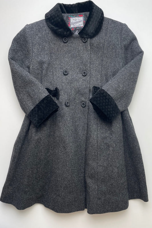 Rothschild Coat/Jacket - Gray 100% Wool | size 4T