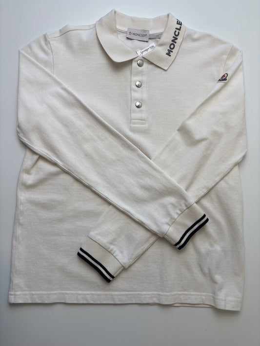 Moncler - Long Sleeve Polo - Size 14