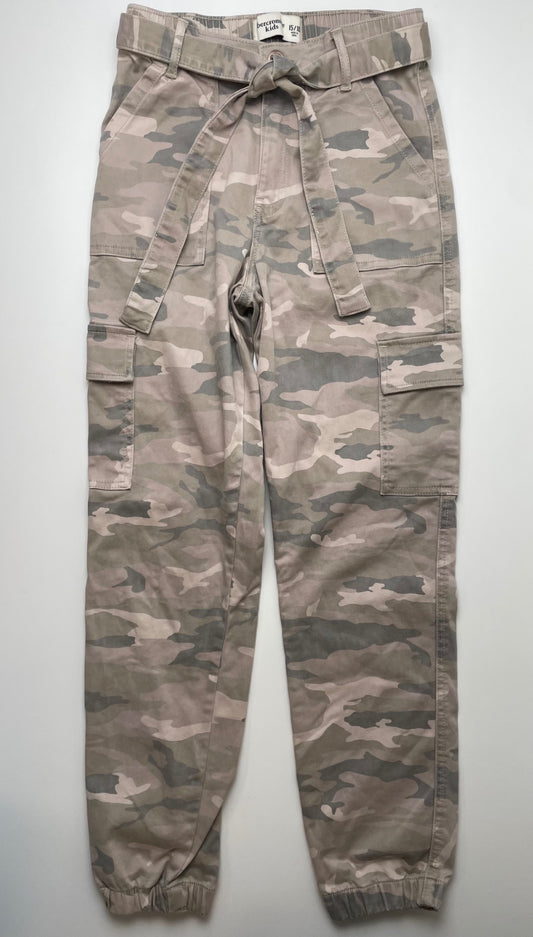 Abercrombie Kids Pants - Green Camouflage Cinched Ankle | size 15/16
