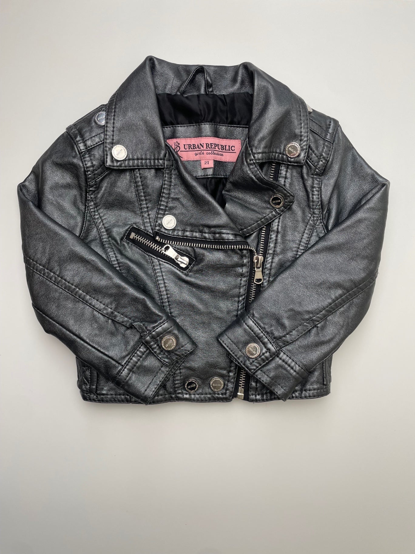 Urban Republic Jacket - Gray Leather | size 2T