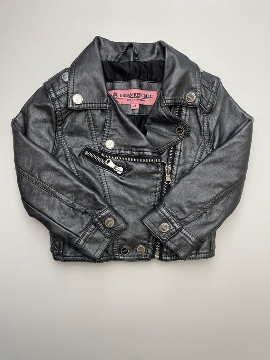 Urban Republic Jacket - Gray Leather | size 2T