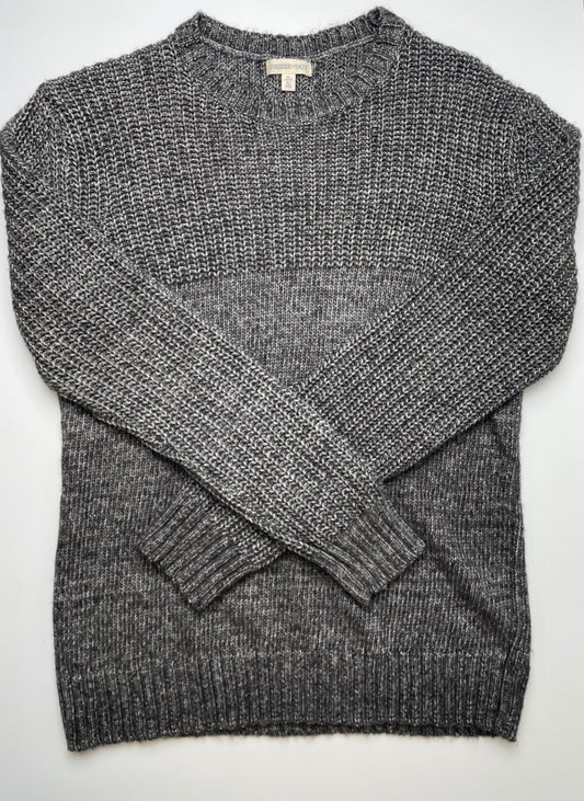 Tucker + Tate Sweater - Gray Knit Crewneck | size 18/20