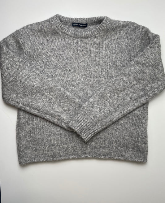 Brandy Melville Sweater - Gray Crewneck | size 10