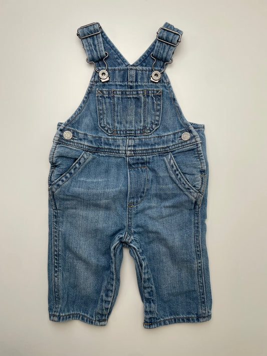 Baby Gap Overalls - Blue Denim | size 3 - 6 Months