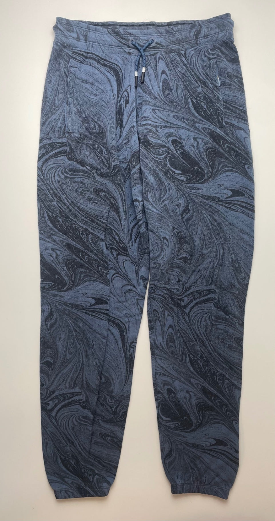 Athleta Girl Sweatpants - Navy Blue Marbled Jogger | size 14