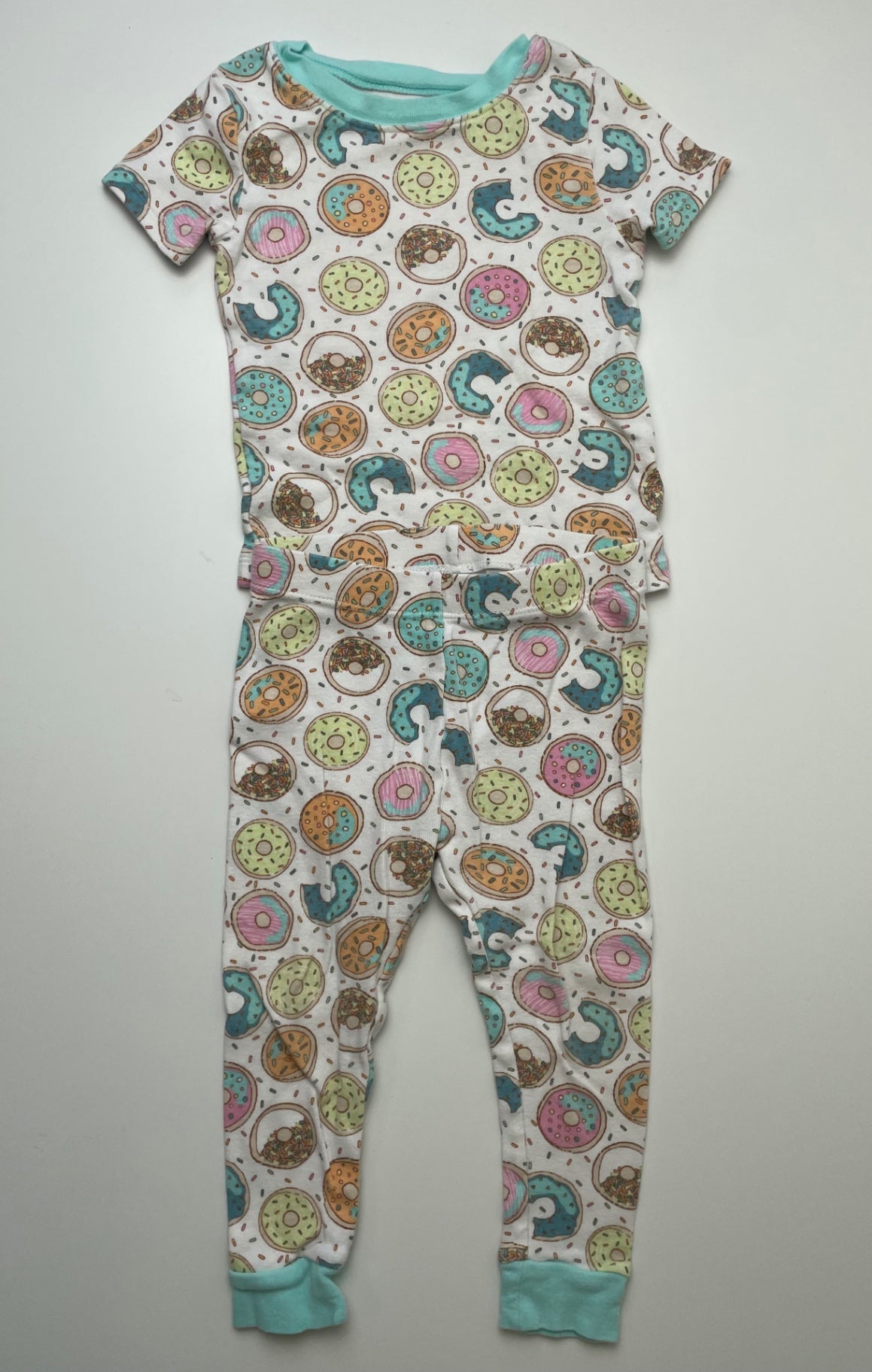 Wonder Nation 2 Piece Ensemble - Multicolor Donut Pajamas | size 18 Months