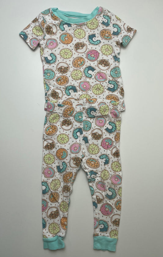 Wonder Nation 2 Piece Ensemble - Multicolor Donut Pajamas | size 18 Months