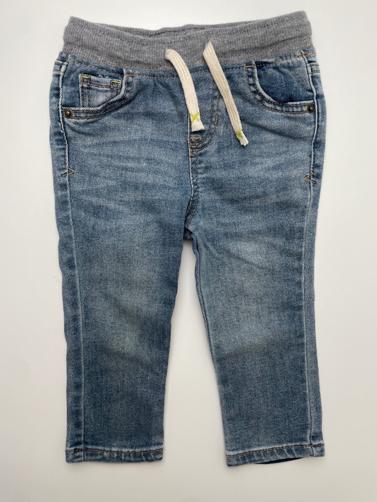 Cat & Jack Jeans - Blue Skinny Knit Waistband | size 18 Months