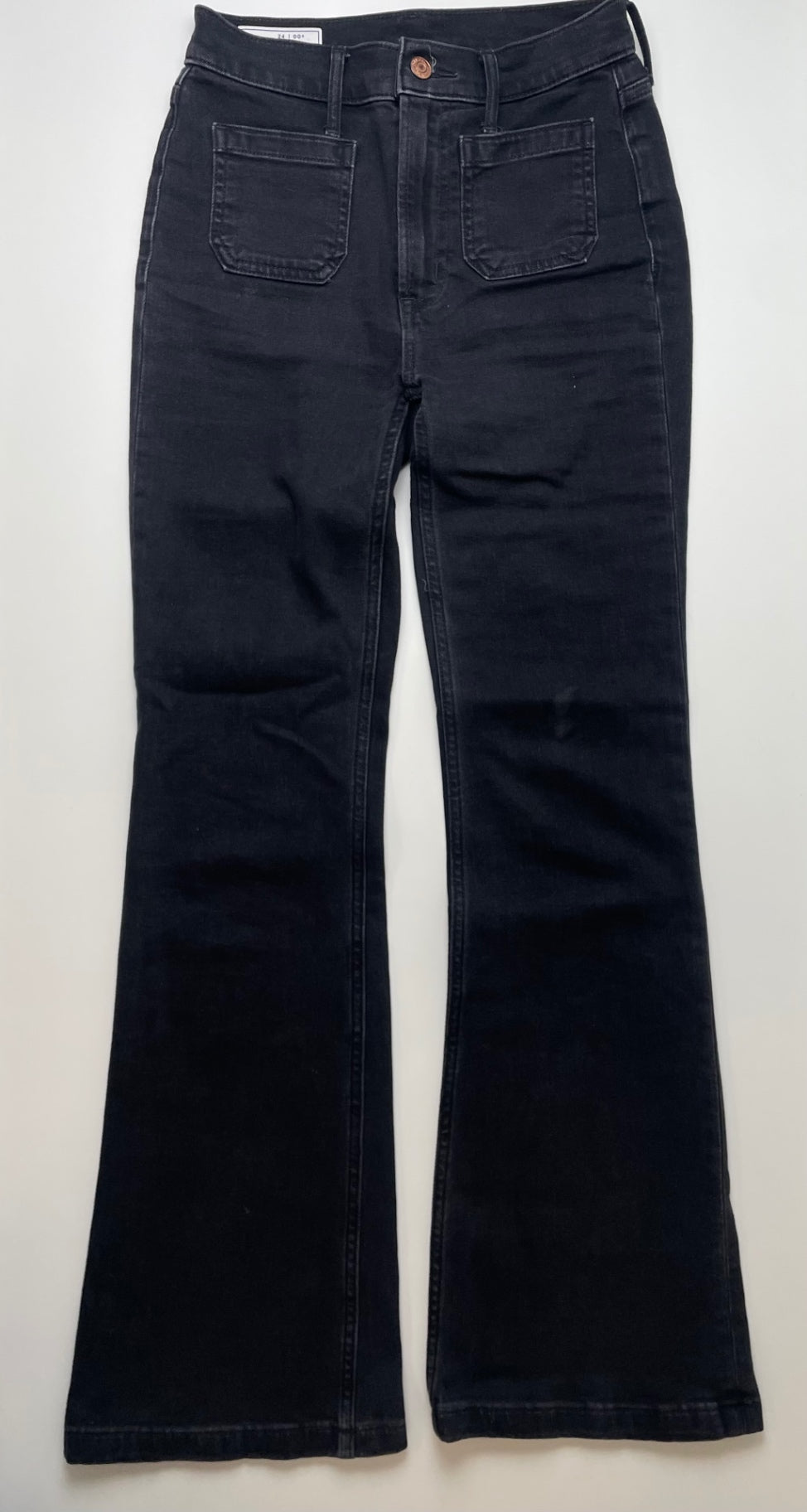 Gap Jeans - Black '70s Flare High Rise (Adult Size 00) | size 12/14