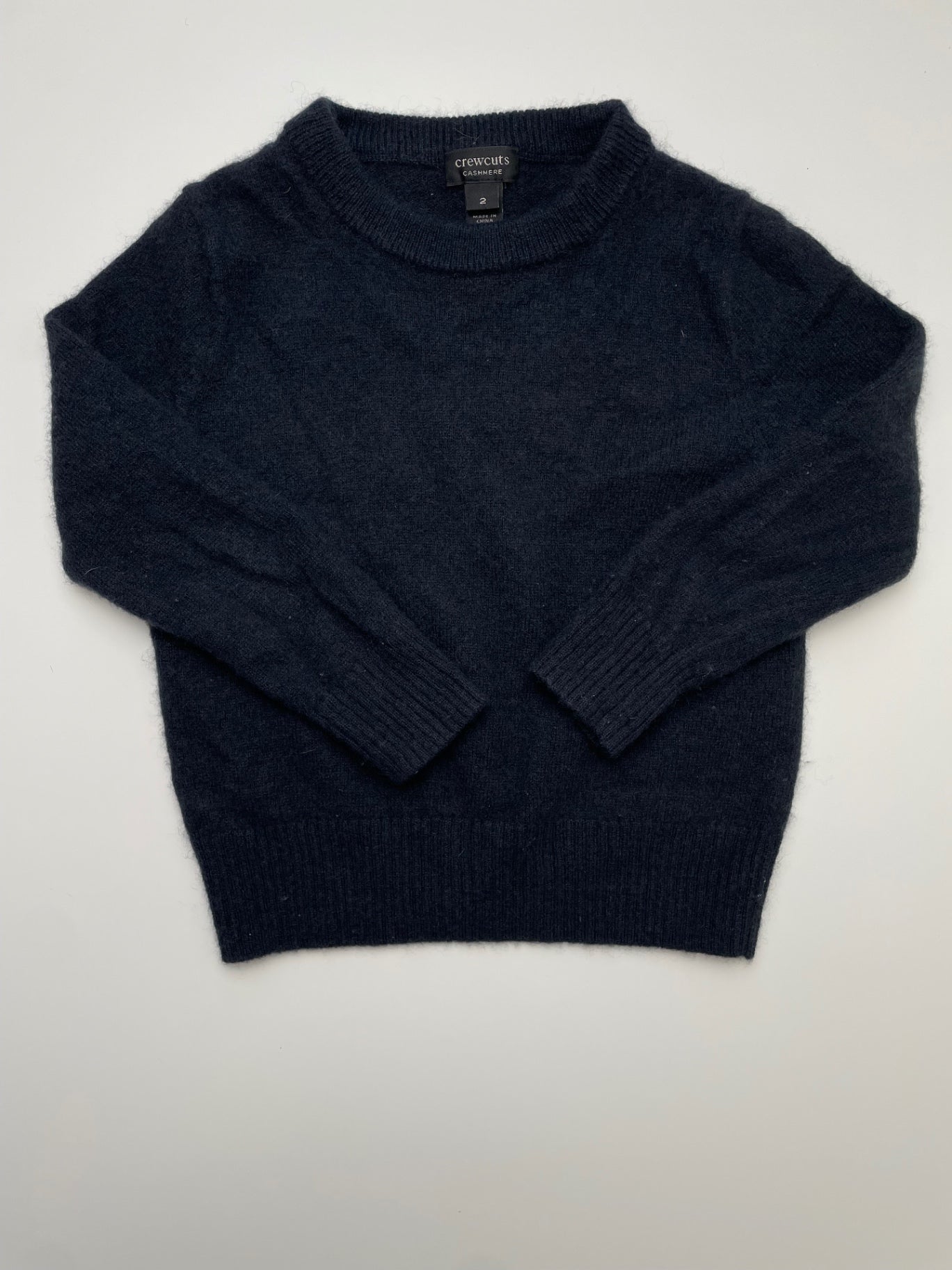 Crewcuts Sweater - Black 100% Cashmere | size 2T