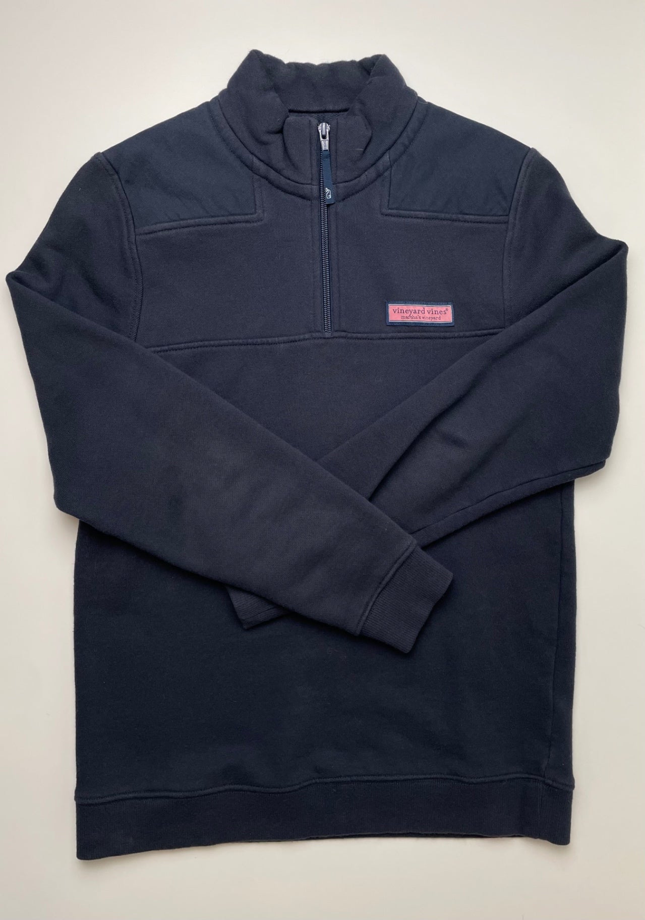 Vineyard Vines Sweatshirt - Navy Blue 1/4 Zip | size 16