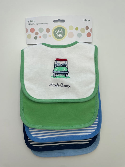 Little Me Accessories - Multicolor Set of 5 Bibs