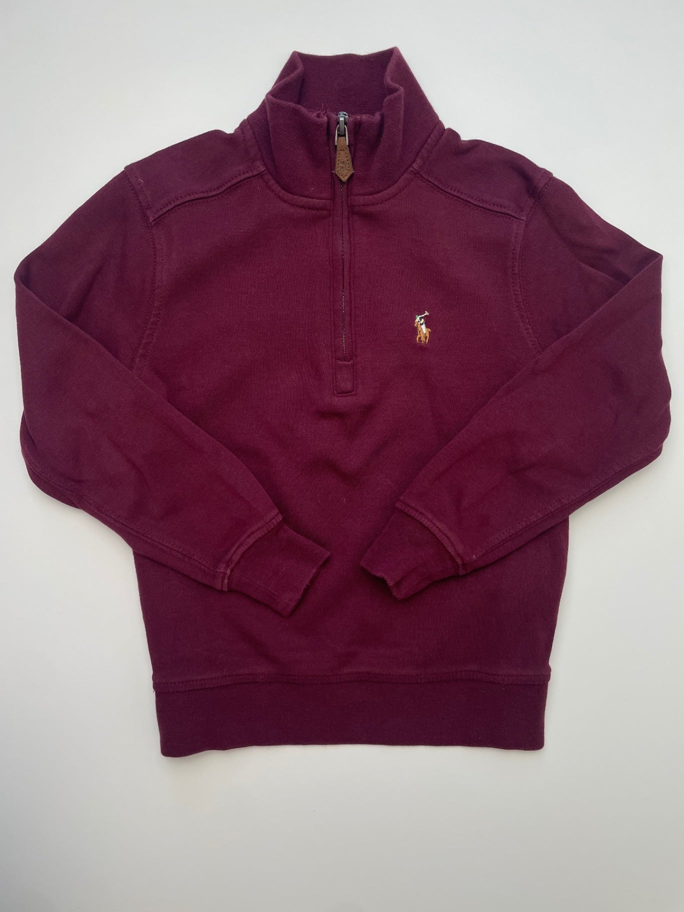 Polo Ralph Lauren Sweatshirt - Red 1/4 Zip | size 4T