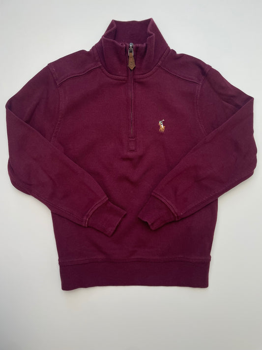 Polo Ralph Lauren Sweatshirt - Red 1/4 Zip | size 4T