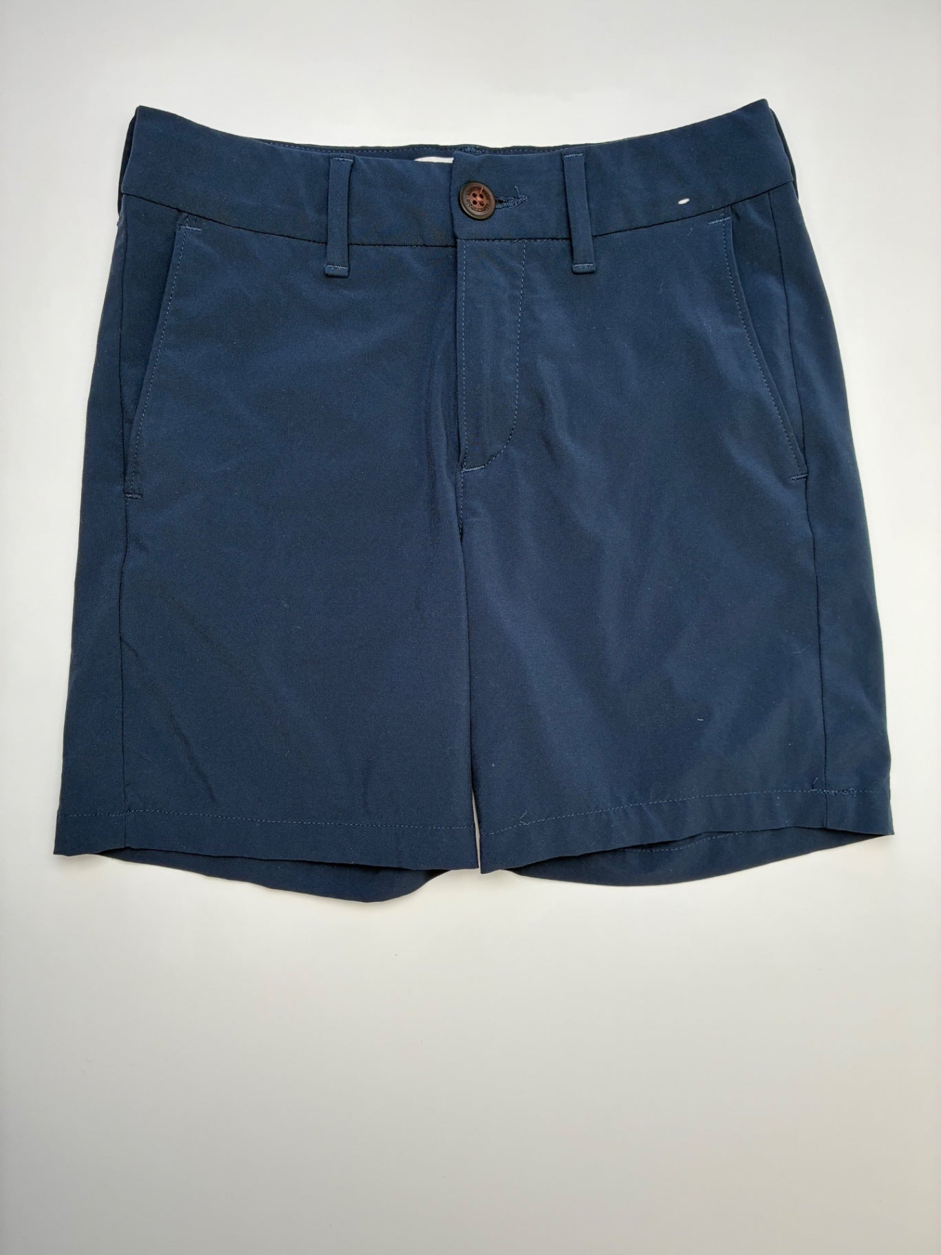 Abercrombie Kids Shorts - Navy Blue Performance Chino Short | size 9/10