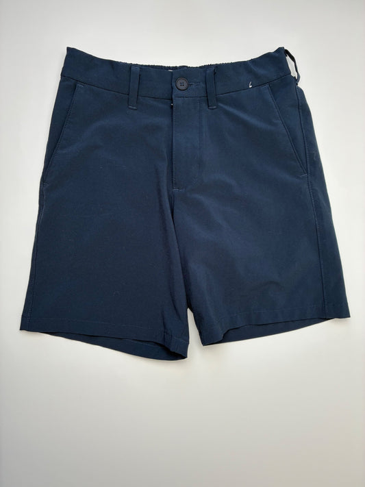 Abercrombie Kids Shorts - Navy Blue Solid Elastic Waist | size 9/10