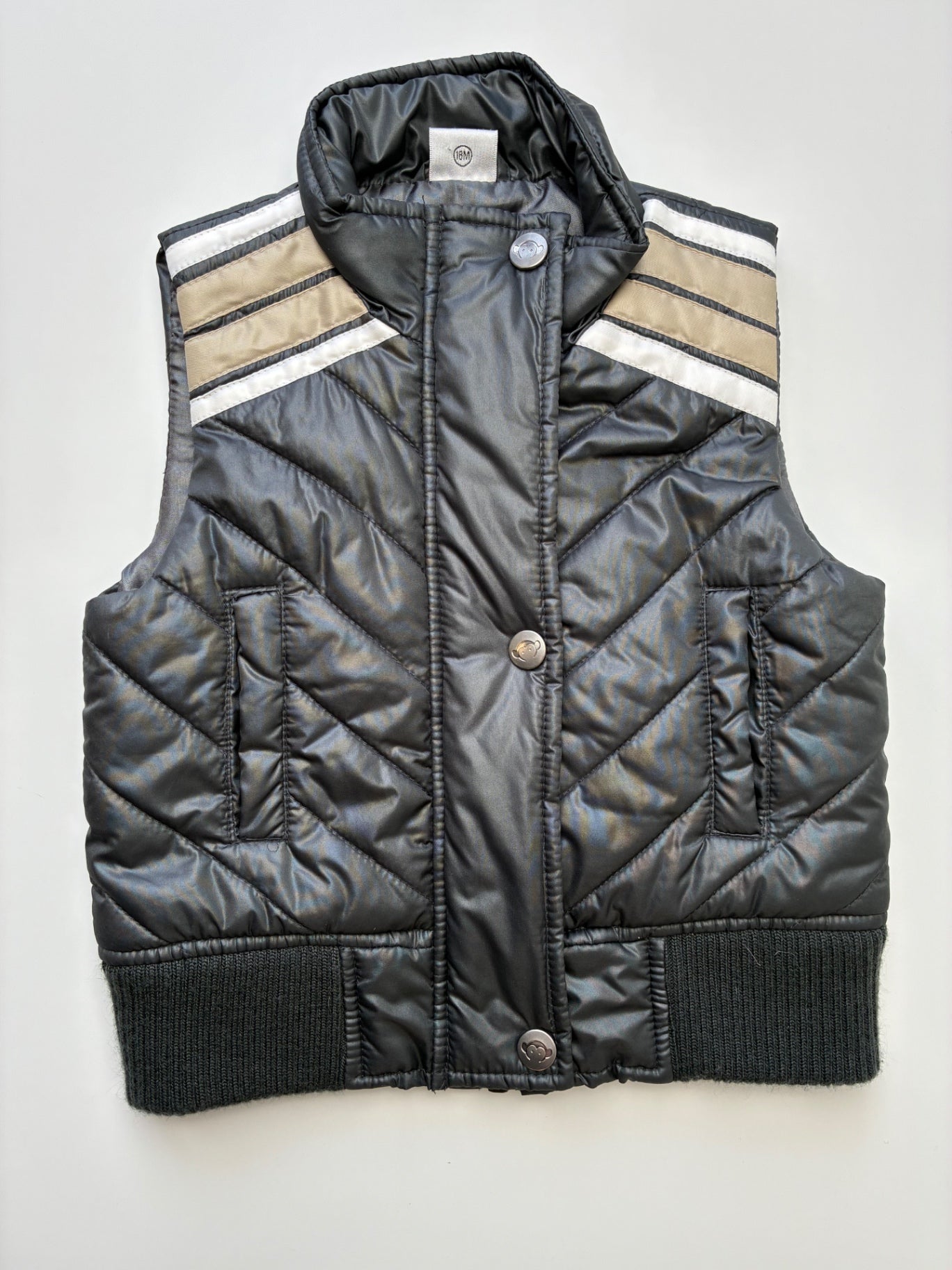 Appaman Jacket - Gray Puffer Vest | size 18 Months
