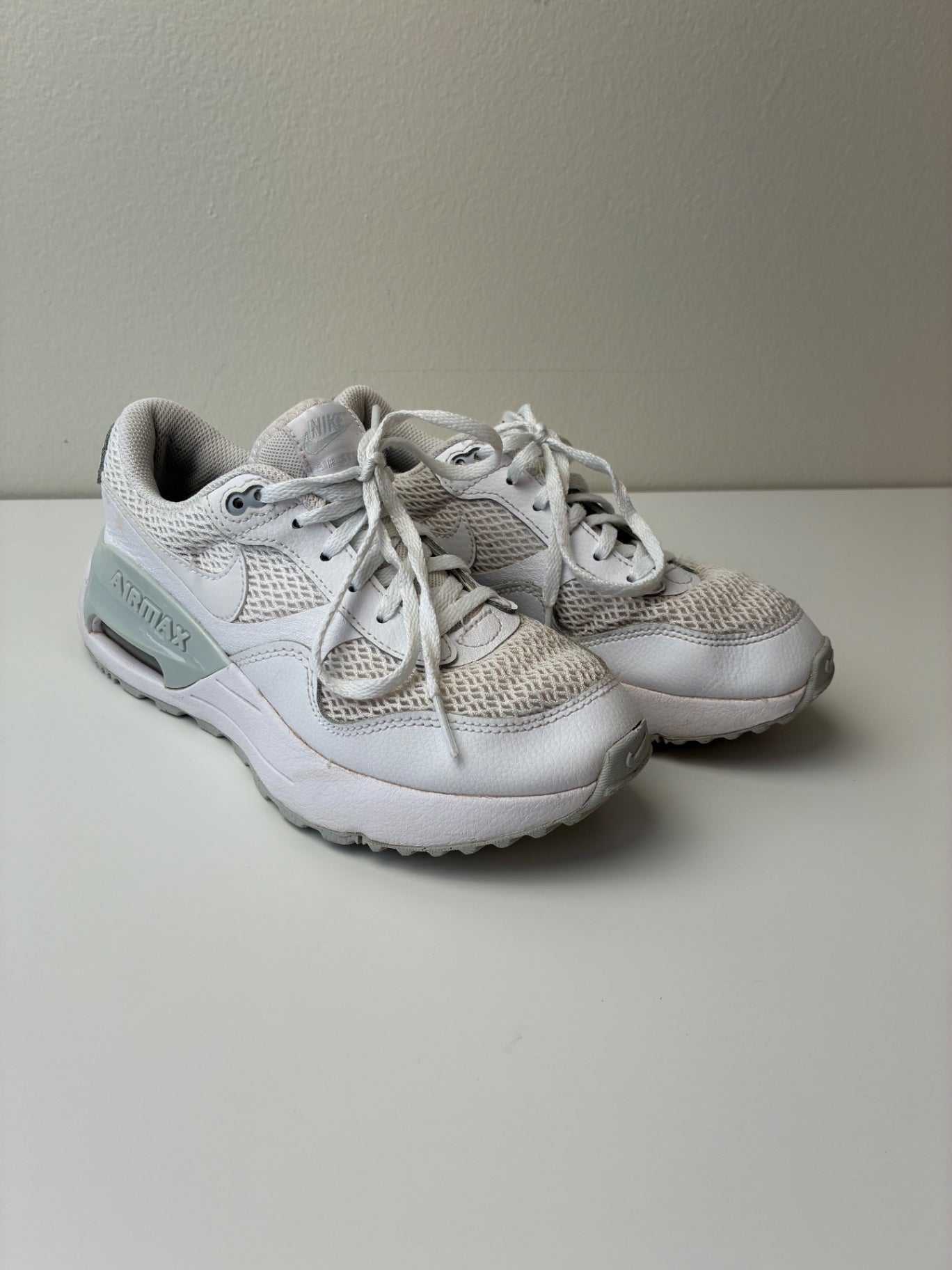 Nike Shoes - White Air Max SYSTM Sneakers | size Shoe 3.5