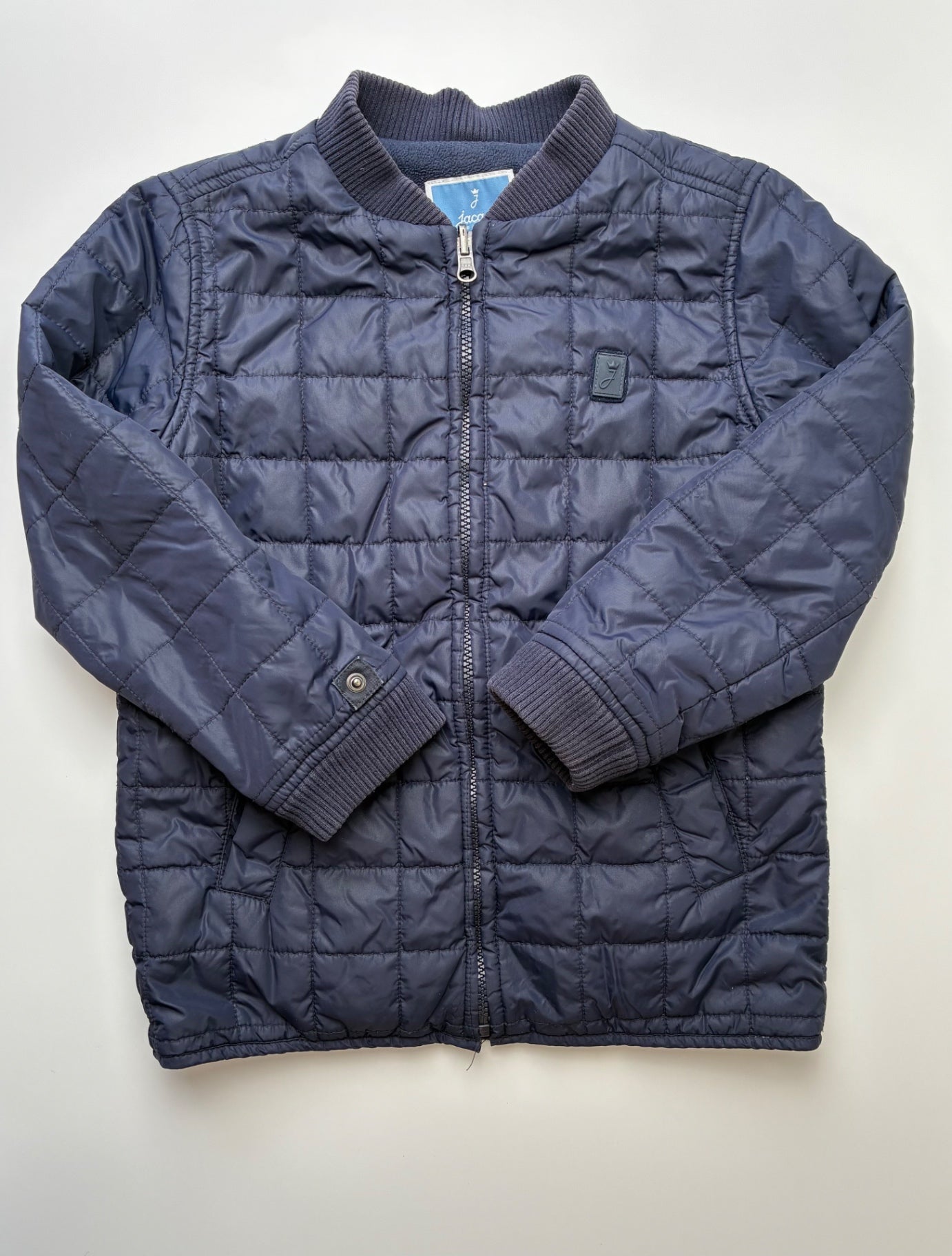 Jacadi Coat/Jacket - Navy Blue Puffer | size 8