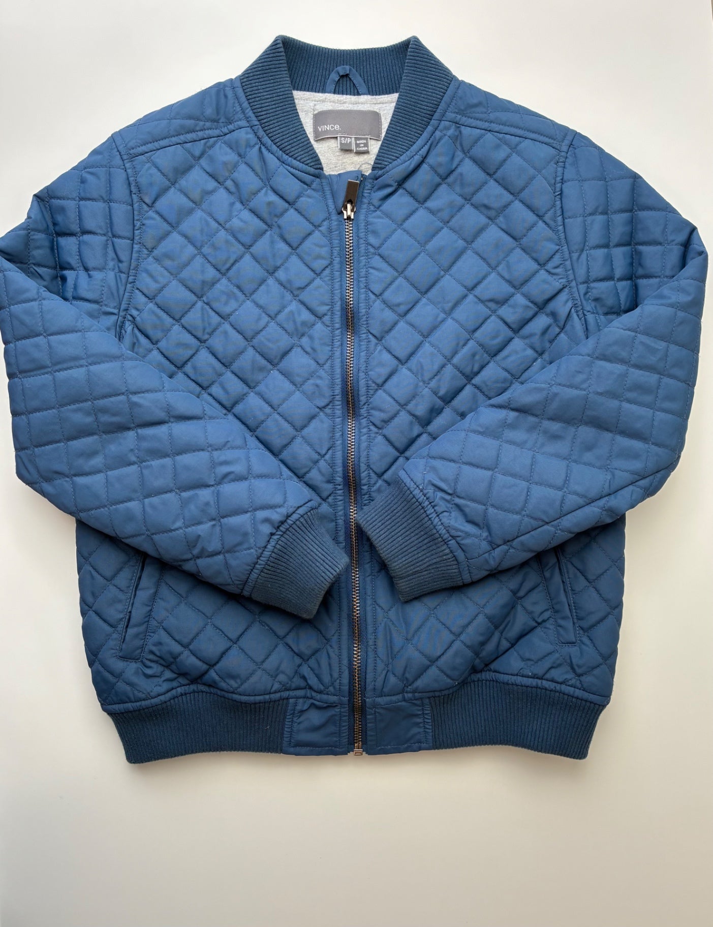 Vince Coat/Jacket - Blue Puffer | size S