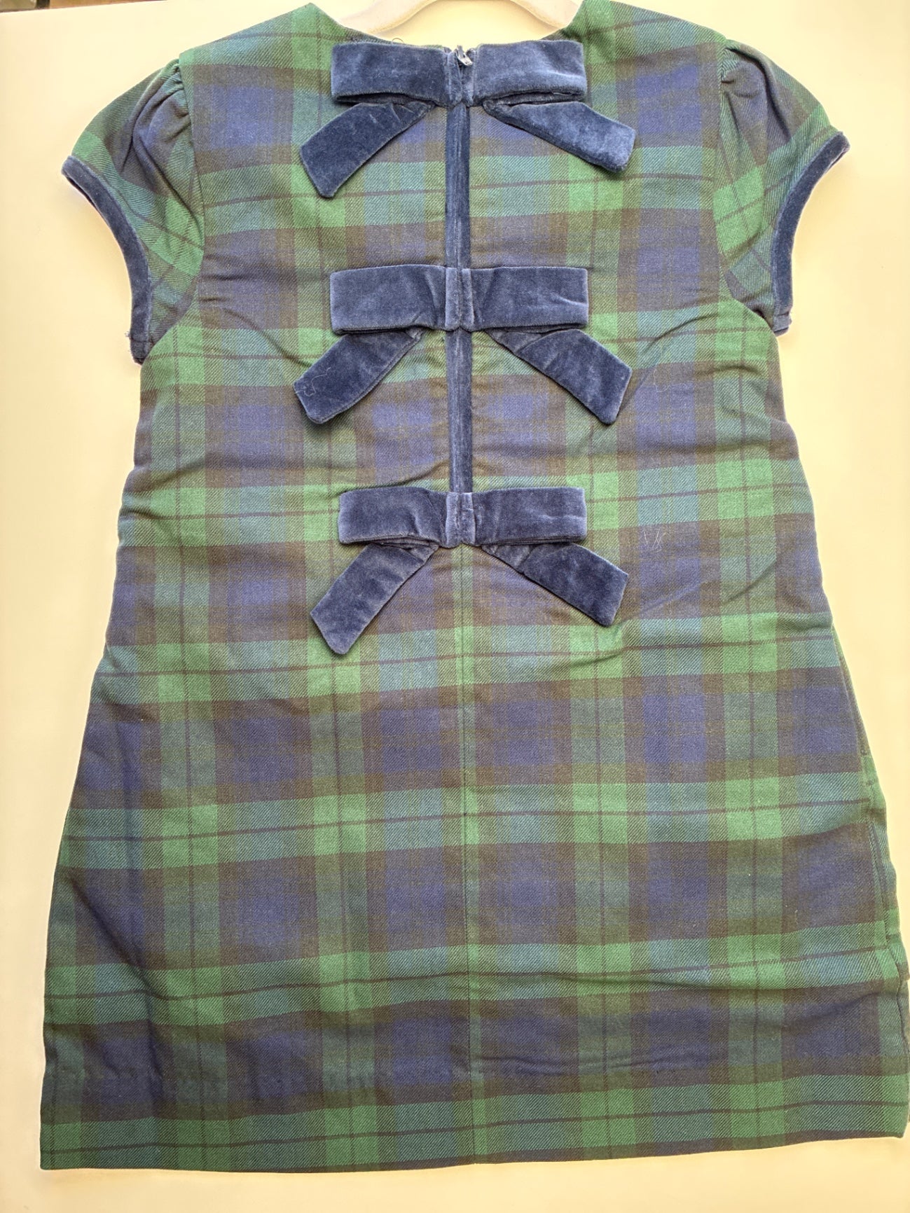 Beaufort Bonnet | 6 | Dress - Navy/Green - Plaid