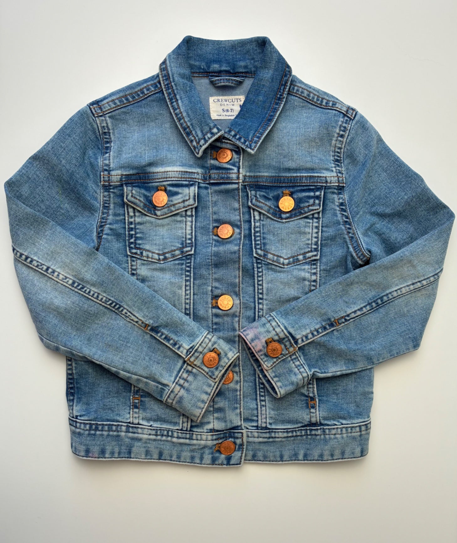Crewcuts Jacket - Blue Denim | size 6/7