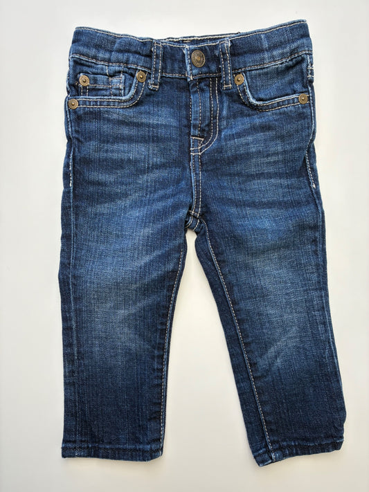 7 for All Mankind Jeans - Blue Slimmy | size 12 Months