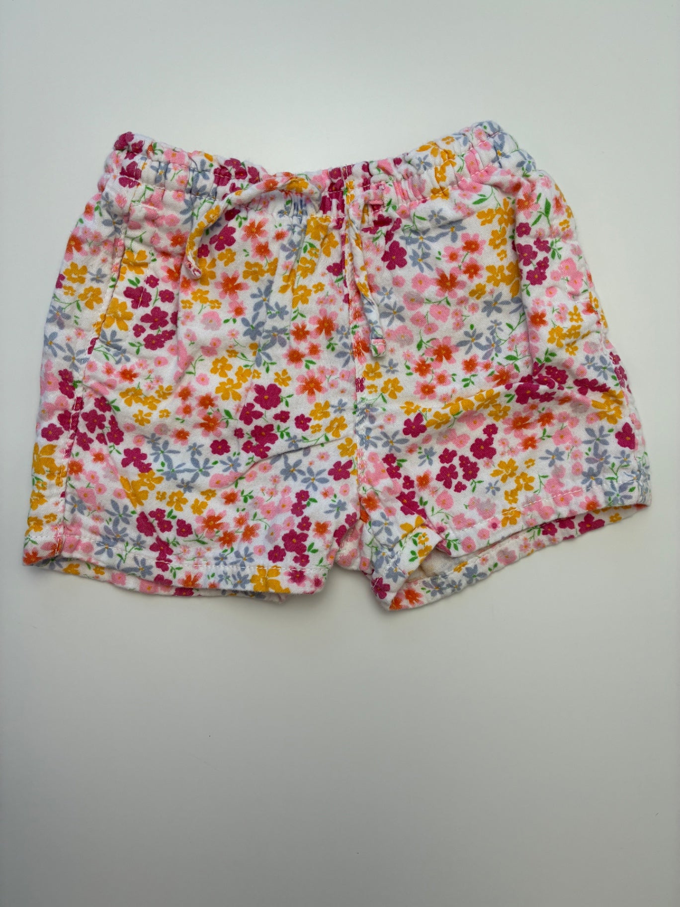Old Navy Shorts - Multicolor Floral Drawstring | size 2T