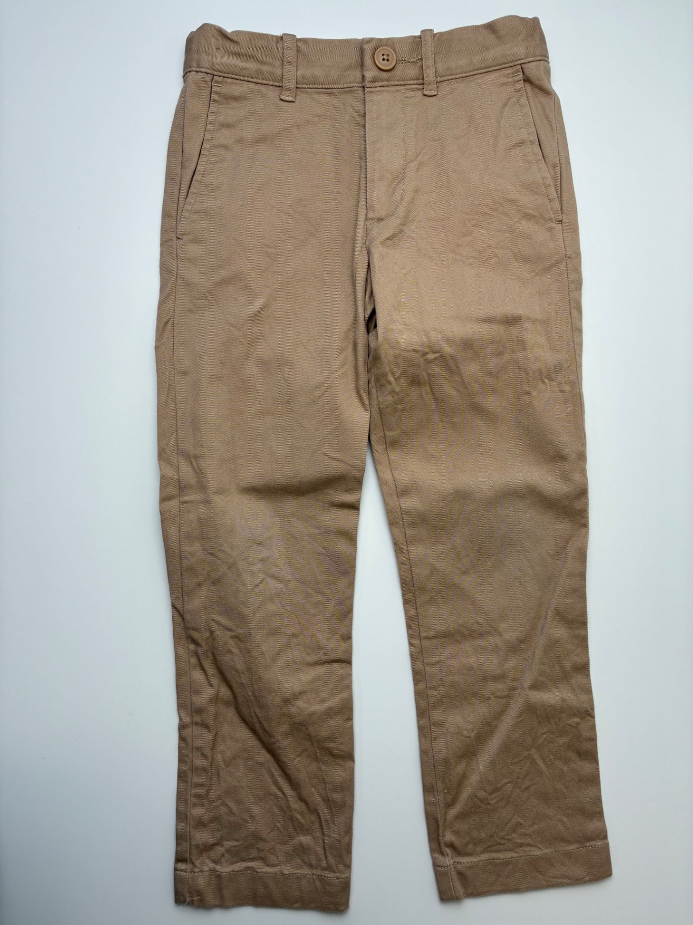 Crewcuts Pants - Tan Slim Trousers | size 6