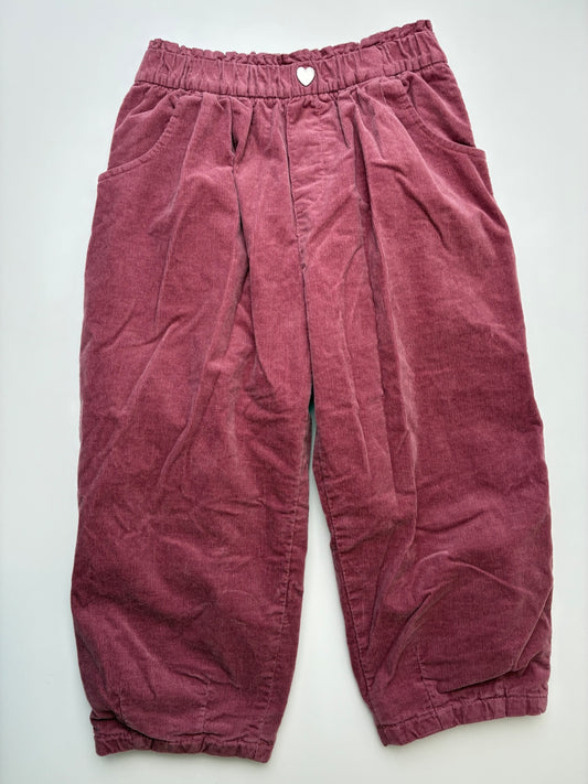 Zara Pants - Pink Corduroy | size 4T