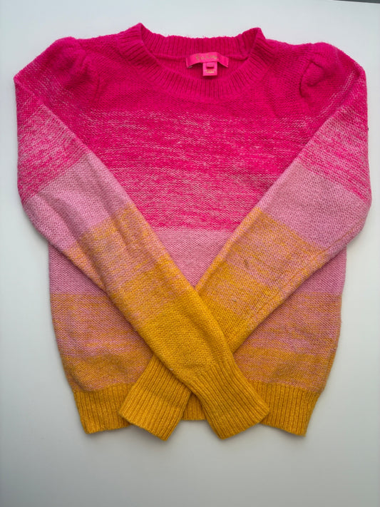 Lilly Pulitzer Sweater - Pink Ombre (Adult Size XXS) | size 10/12