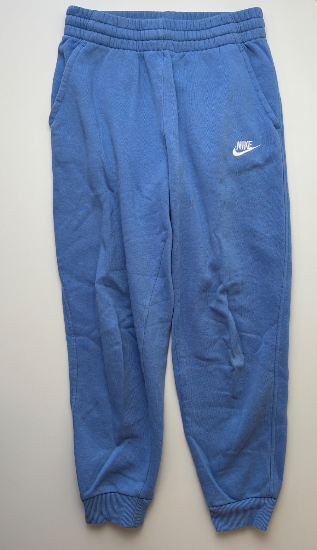 Nike Sweatpants - Blue Solid Jogger | size 14/16