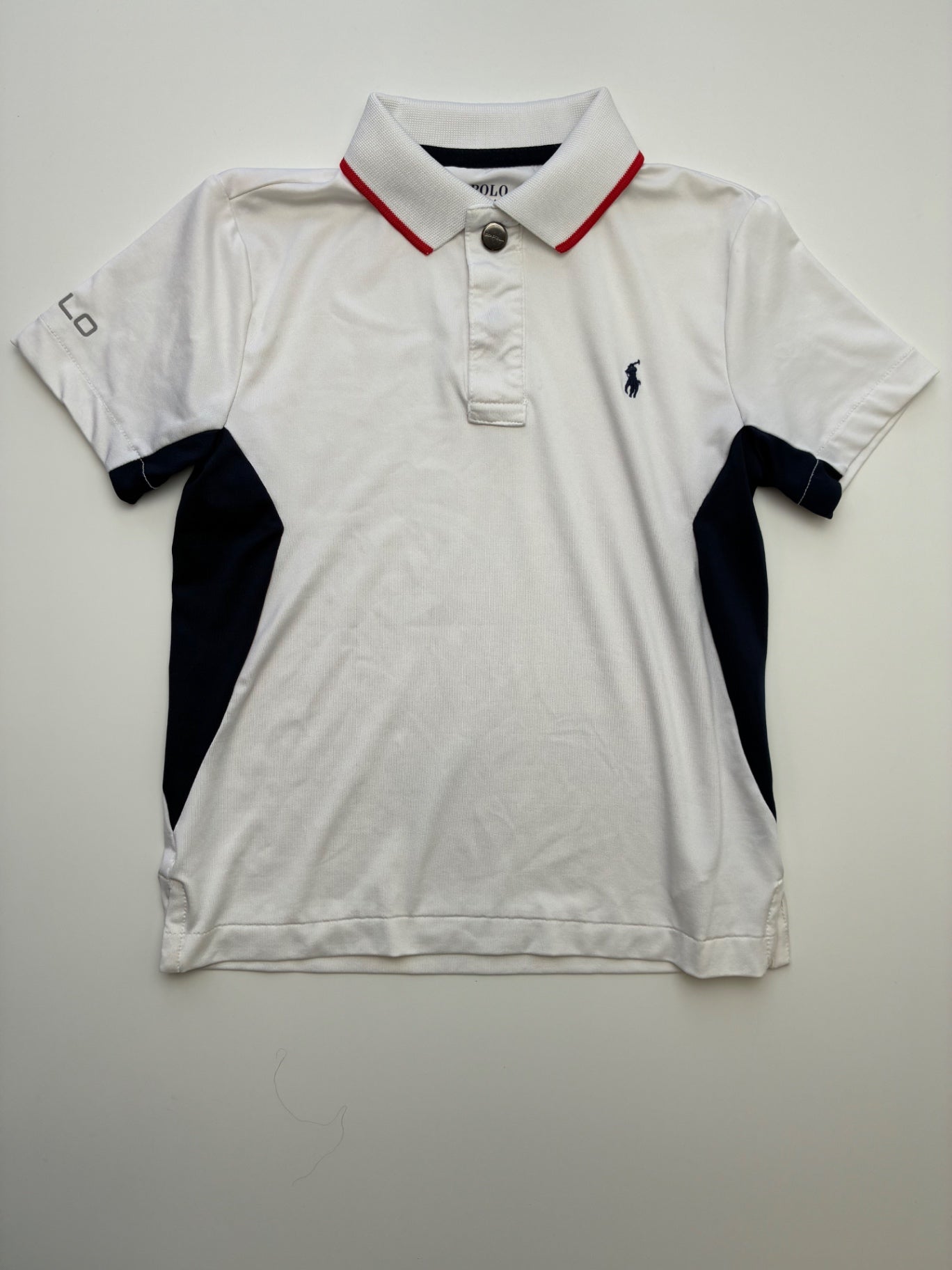 Polo Ralph Lauren Shirt - White Performance Polo | size 4T