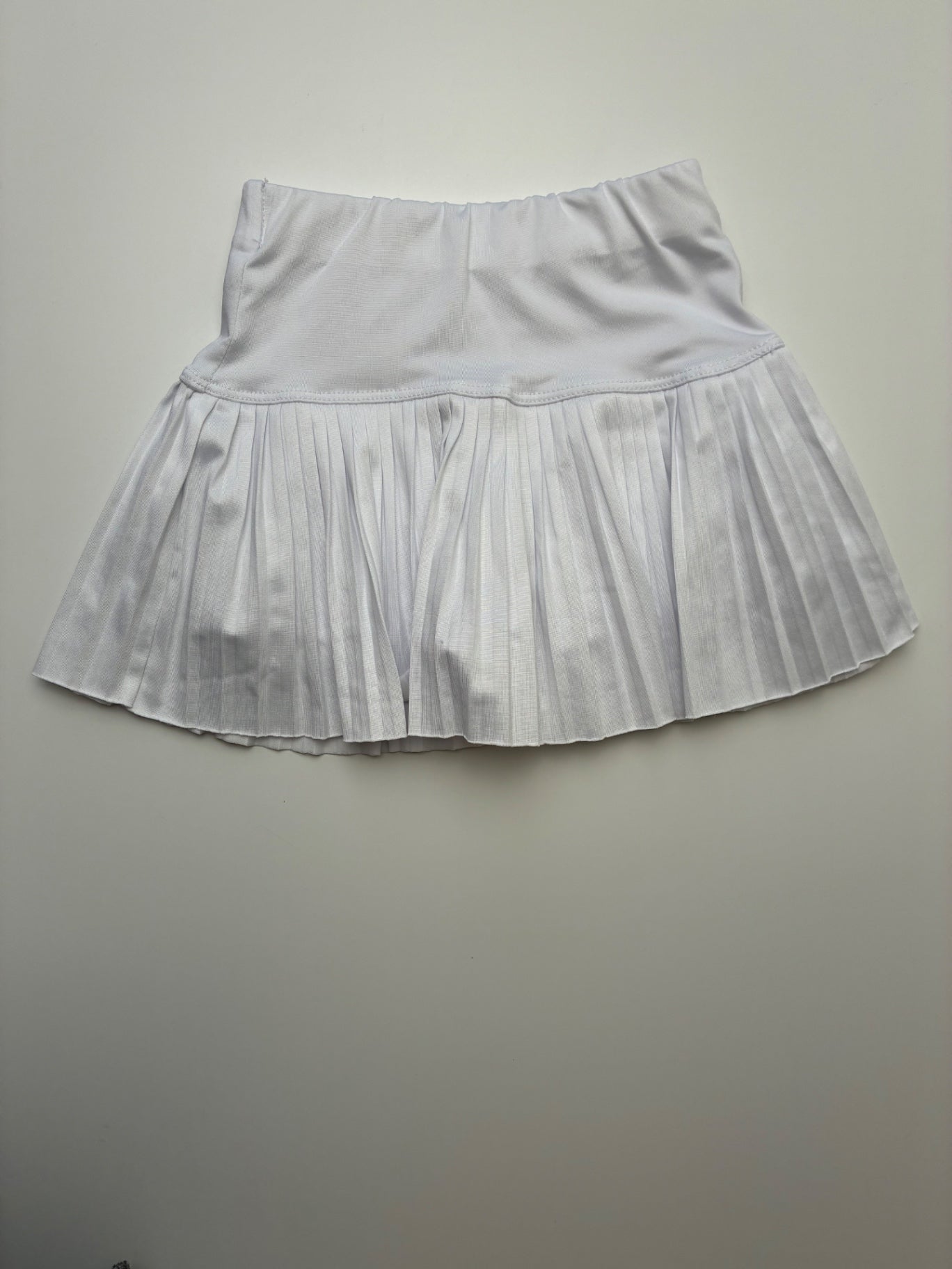 Suzette Collection Skirt - White Pleated Skort | size 4T