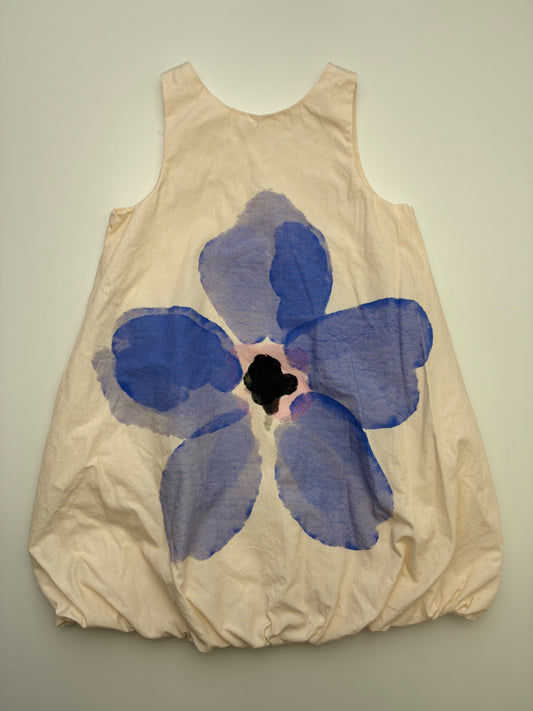 Zara Dress - Cream Flower Bubble Hem | size 2T/3T