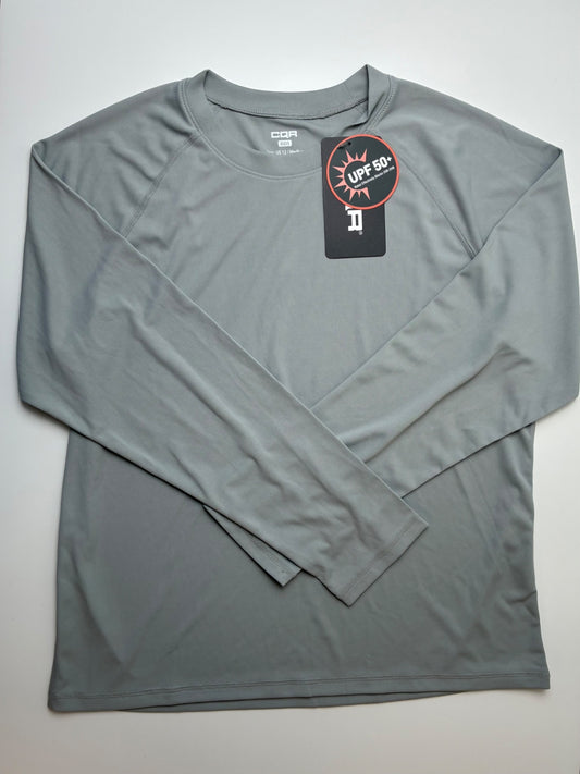 CQR Long Sleeve T-Shirt - Gray UPF 50+ | size 12