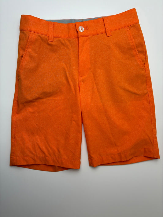 Puma Shorts - Orange Heathered Golf Short | size 7/8