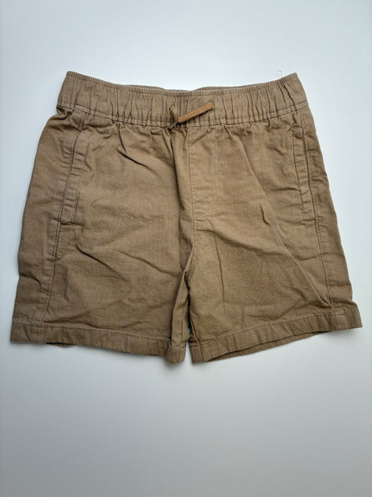 Abercrombie Kids Shorts - Tan Elastic Waist Chino | size 9/10