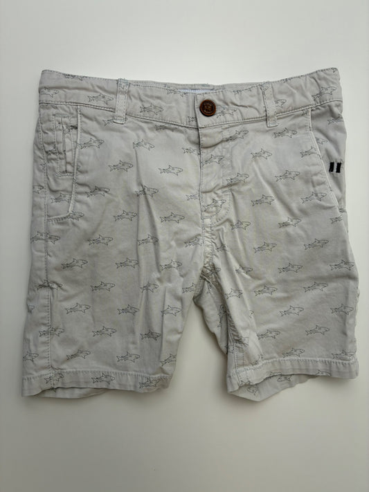 Mayoral Shorts - Gray Shark Chinos | size 3T