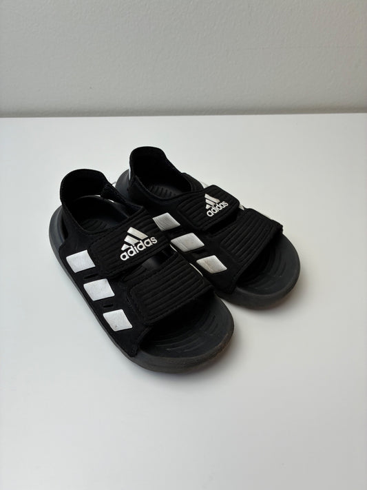 Adidas Shoes - Black Velcro Sandals | size Shoe 7