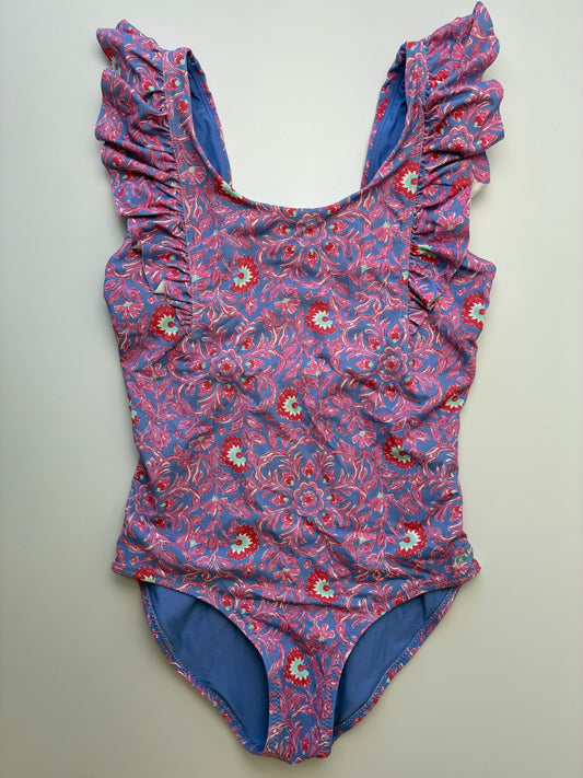 Vineyard Vines Swimsuit - Purple Floral One Piece | size 7/8